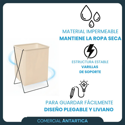 Cesto Ropa Plegable Impermeable