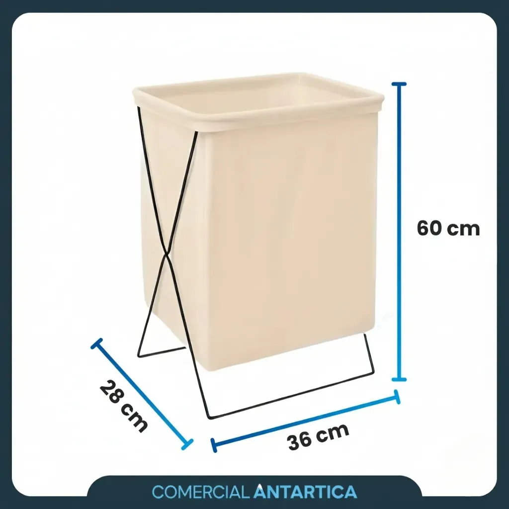 Cesto Ropa Plegable Impermeable
